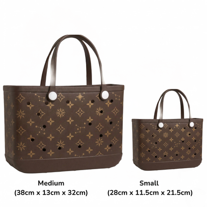 LuxeCarry Tragetasche — Wasserfeste Monogramm-Edition