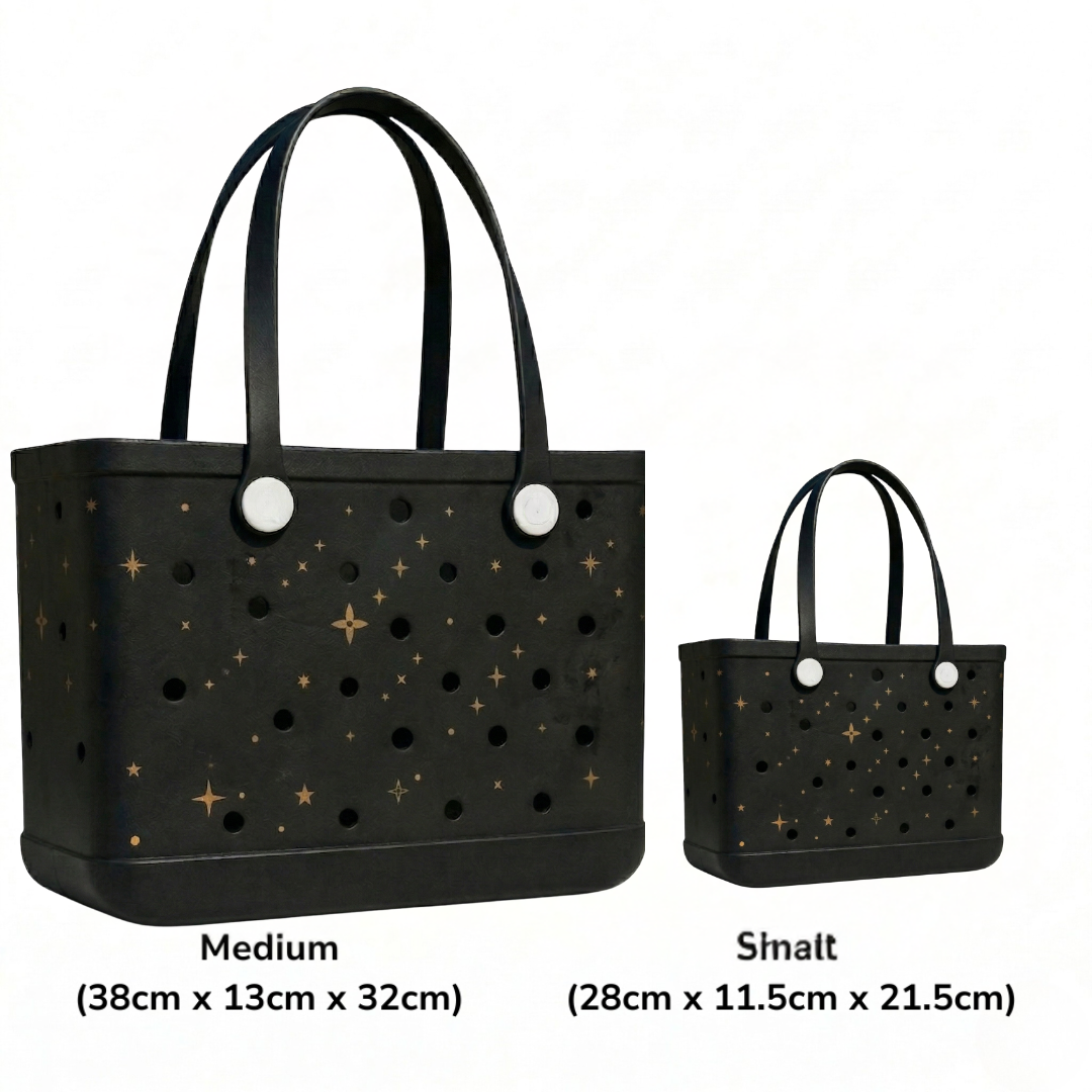 LuxeCarry Tragetasche — Wasserfeste Monogramm-Edition