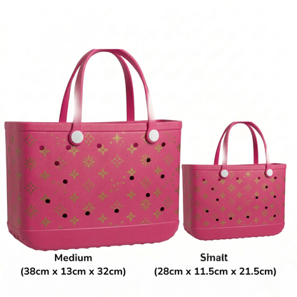 LuxeCarry Tragetasche — Wasserfeste Monogramm-Edition