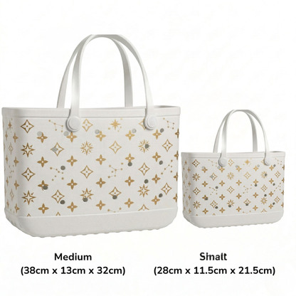 LuxeCarry Tragetasche — Wasserfeste Monogramm-Edition