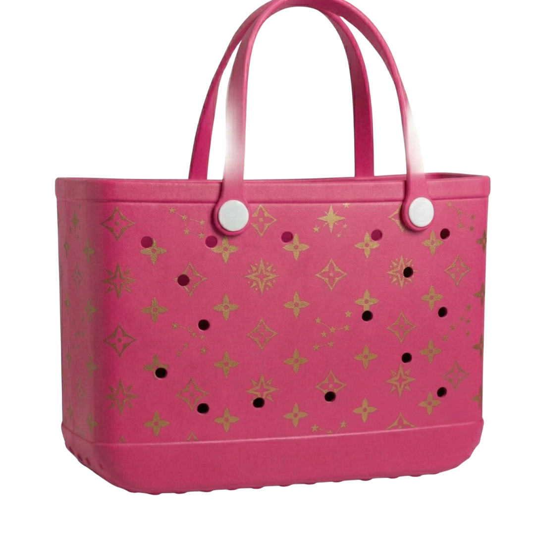 LuxeCarry Tragetasche — Wasserfeste Monogramm-Edition
