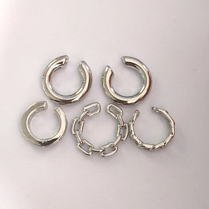 4er Set modische C-förmige Ohr-Clips
