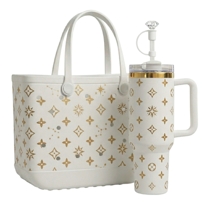 LuxeCarry Duo-Set — Tragetasche +  Tumbler