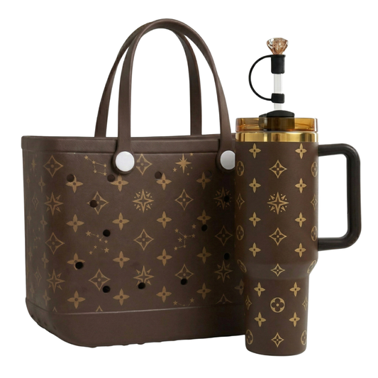 LuxeCarry Duo-Set — Tragetasche +  Tumbler