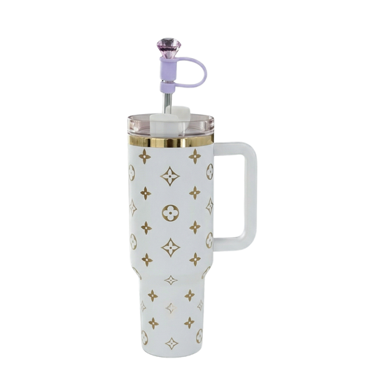 Luxus - Tumbler  (1,2 l) – Weiß