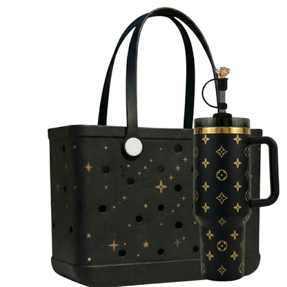 LuxeCarry Duo-Set — Tragetasche +  Tumbler