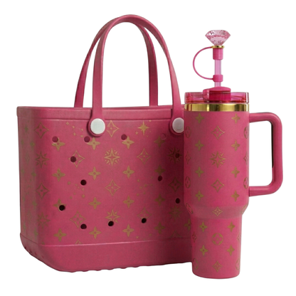 LuxeCarry Duo-Set — Tragetasche +  Tumbler